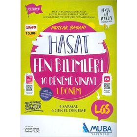 Muba Yayınları LGS Fen Bilimleri Hasat 10 Deneme Sınavı