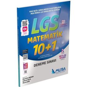 Muba Yayınları LGS Matematik 10+1 Deneme Sınavı