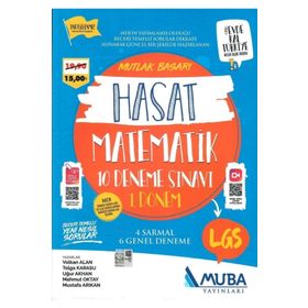 Muba Yayınları LGS Matematik 10+1 Deneme Sınavı