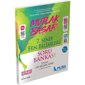Muba Yayınları Mutlak Başarı 7.Sınıf Fen Bilimleri Soru Bankası