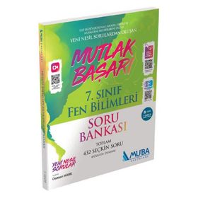 Muba Yayınları Mutlak Başarı 7.Sınıf Fen Bilimleri Soru Bankası