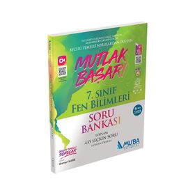 Muba Yayınları Mutlak Başarı 7.Sınıf Fen Bilimleri Soru Bankası