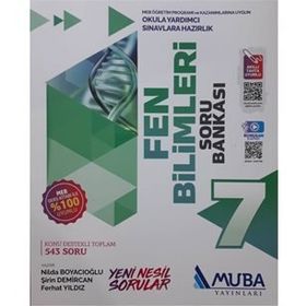 Muba Yayınları Mutlak Başarı 7.Sınıf Fen Bilimleri Soru Bankası