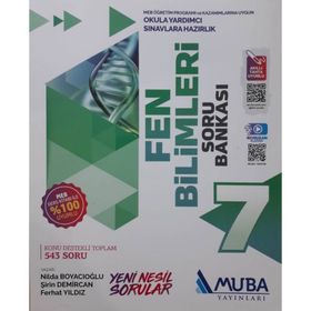 Muba Yayınları Mutlak Başarı 7.Sınıf Fen Bilimleri Soru Bankası
