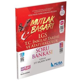 Muba Yayınları Mutlak Başarı LGS T.C. İnkılap Tarihi Ve Atatürkçülük Soru Bankası