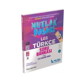 Muba Yayınları Mutlak Başarı LGS Türkçe Soru Bankası