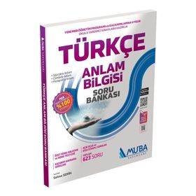 Muba Yayınları Türkçe Anlam Bilgisi Soru Bankası