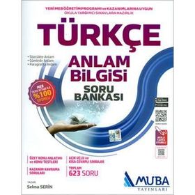 Muba Yayınları Türkçe Anlam Bilgisi Soru Bankası