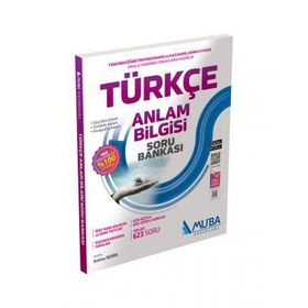 Muba Yayınları Türkçe Anlam Bilgisi Soru Bankası