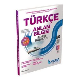 Muba Yayınları Türkçe Anlam Bilgisi Soru Bankası