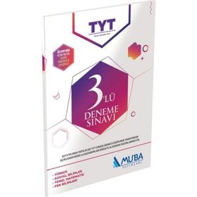 Muba Yayınları TYT 3Lü Deneme Sınavı