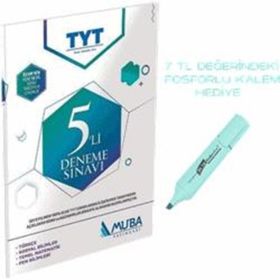 Muba Yayınları TYT 5Li Deneme Sınavı