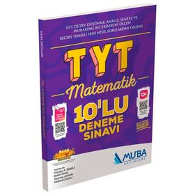 Muba Yayınları TYT Matematik 10 Deneme Sınavı