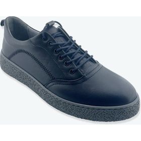 Mubiano 1326-LCV Deri Lacivert Erkek Spor Ayakkabı