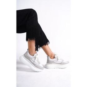 Mubiano 315-GR Gri Kadın Spor Ayakkabı
