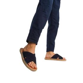 Mubiano Espadril Summer Lacivert Erkek Terlik