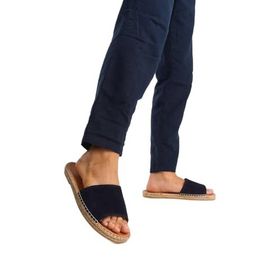 Mubiano Espadril Summer Lacivert Erkek Terlik
