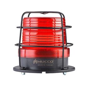 Mucco 90 Serisi 5 Mod Buzzer-Kafesli Power LED Tepe Lambası