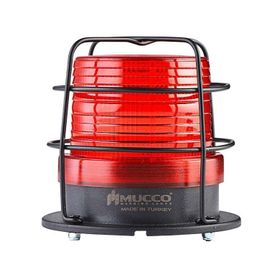 Mucco 90 Serisi 5 Mod Buzzer-Kafesli Power LED Tepe Lambası