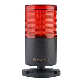 Mucco SNT-7013-C1-1 12-24 V AC/DC Kırmızı Tabana Montaj Işıklı Kolon