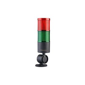 Mucco SNT-7013-DB2 12-24V AC/DC Kırmızı - Yeşil 2 Katlı Döner Buzzer Işıklı Kolon