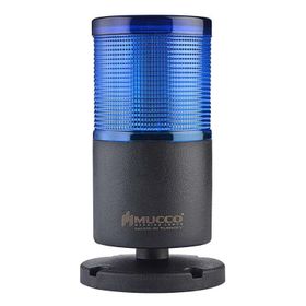 Mucco SNT-7013-S1-4 12-24V AC/DC Mavi Tabana Montaj Sabit Işıklı Kolon