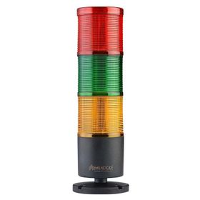 Mucco SNT-7013-S3 12-24V AC/DC Kırmızı - Yeşil - Sarı 3 Katlı Sabit Işıklı Kolon