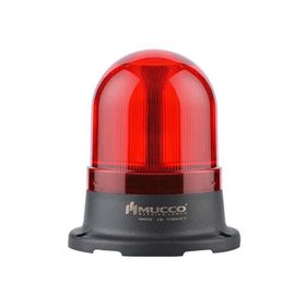 Mucco SNT-715-FB 24V DC Flaşör-Buzzer Ledli Mini Tepe Lambası