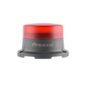 Mucco SNT-M715-FB Flaşör Buzzer Ledli 24 Volt Dc Mini Tepe Lambası