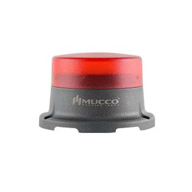 Mucco SNT-M715-FB Flaşör Buzzer Ledli 24 Volt Dc Mini Tepe Lambası