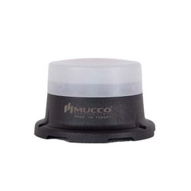 Mucco SNT-M74-B-RGB 12-24 V DC Mini Tabana Montaj Çok Renkli RGB Buzzer İkaz Lambası