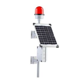 Mucco SNT-U125-SL25 Duvara Montaj Solar Panelli Uçak Flaşör Sabit Işıklı İkaz Lambası
