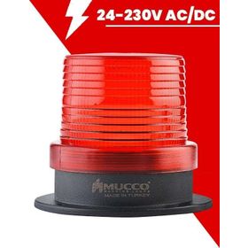 Mucco SNT912KFS Kafesli Buzzer Çakar Işıklı Maxi Volt Tepe Lambası