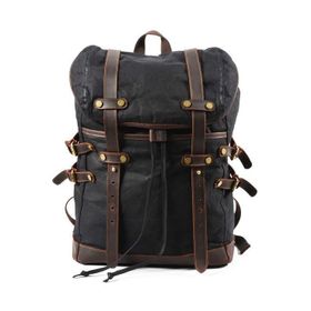 Muchuan 9159X Siyah Kanvas Günlük Sırt Çantası