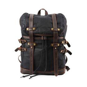 Muchuan 9159X Siyah Kanvas Günlük Sırt Çantası