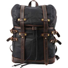 Muchuan 9159X Siyah Kanvas Günlük Sırt Çantası