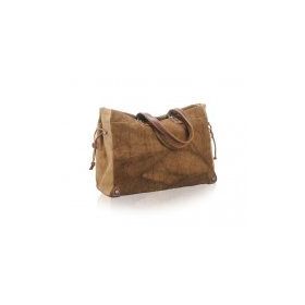 Muchuan Batik Kanvas Kahverengi Kadın Postacı Çanta