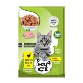 Muçi Pouch Tavuklu 24x85 gr Kedi Yaş Mama