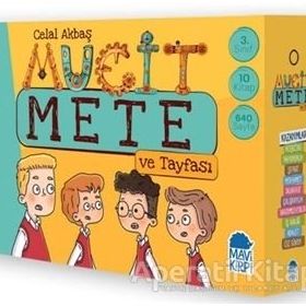 Mucit Mete ve Tayfası - 3. Sınıf Hikaye Seti 10 Kitap - Celal Akbaş