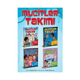 Mucitler Takımı Seti-4 Kitap Takım - Melinda Metz