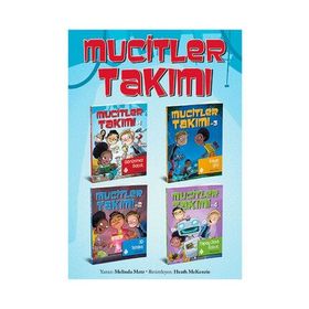 Mucitler Takımı Seti-4 Kitap Takım - Melinda Metz