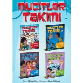 Mucitler Takımı Seti-4 Kitap Takım - Melinda Metz