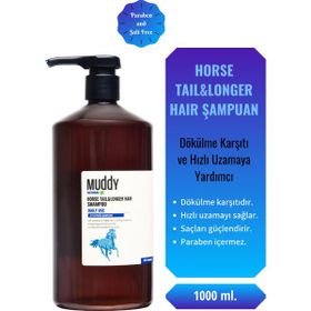Muddy Natural Horse Tail Longer Hair 1 lt Şampuan
