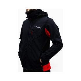 Mudwill Softshell Kırmızı Siyah Erkek Mont