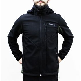 Mudwill Softshell Siyah Erkek Mont