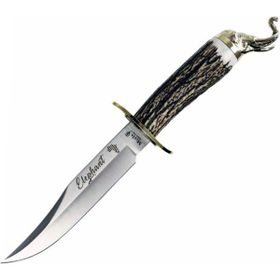 Muela Elephant 16 cm Geyik Boynuzu Saplı Bıçak