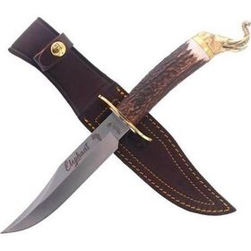 Muela Elephant 16 cm Geyik Boynuzu Saplı Bıçak