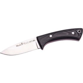 Muela Peccary 7 cm Siyah Kanvas Micarta Saplı Bıçak