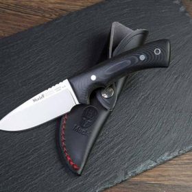 Muela Rhino 9M Siyah Micarta Saplı Bıçak