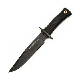 Muela Scorpion 18N 18 cm Taktik Kauçuk Siyah Saplı Bıçak